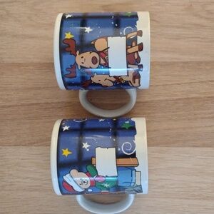 TB Toy Trading Co. LTD 10 0Z. Christmas Mugs New